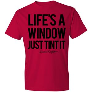 Lifes A Window - Shaded Outfitters Lightweight T-Shirt 4.5 oz