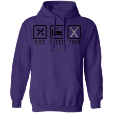 Load image into Gallery viewer, Eat Sleep Tint - Shaded Outfitters Pullover Hoodie 8 oz.