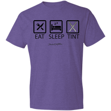 Load image into Gallery viewer, Eat Sleep Tint - Shaded Outfitters Lightweight T-Shirt 4.5 oz