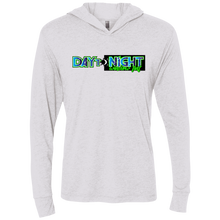 Load image into Gallery viewer, D2N - Next Level Unisex Triblend LS Hooded T-Shirt