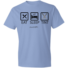 Load image into Gallery viewer, Eat Sleep Tint - Shaded Outfitters Lightweight T-Shirt 4.5 oz