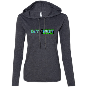 D2N - Anvil Ladies' LS T-Shirt Hoodie