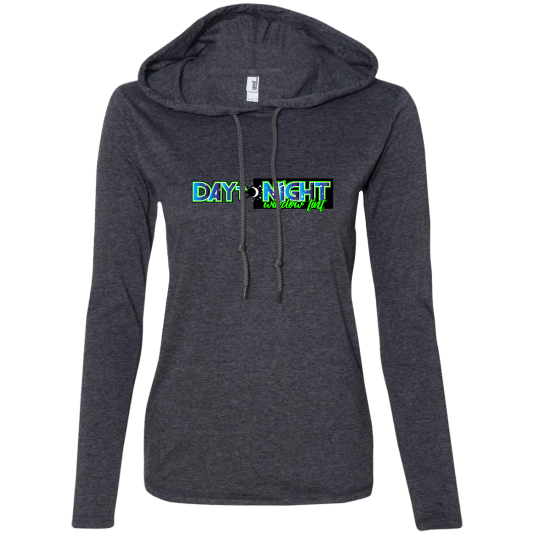 D2N - Anvil Ladies' LS T-Shirt Hoodie