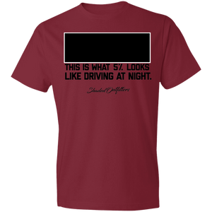 5% at Night - Shaded Outfitters Lightweight T-Shirt 4.5 oz