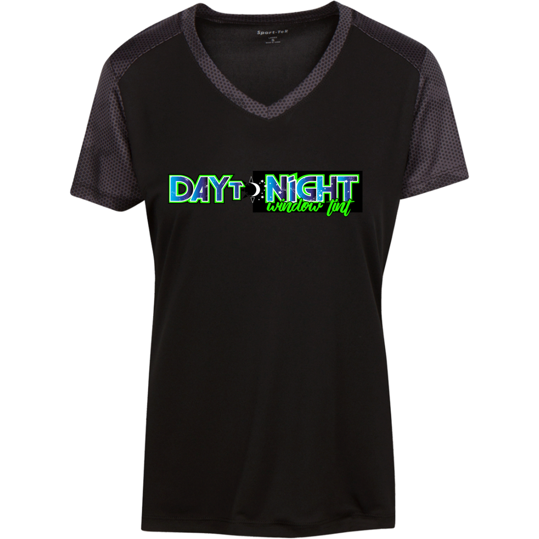 D2N - Sport-Tek Ladies' CamoHex Colorblock T-Shirt