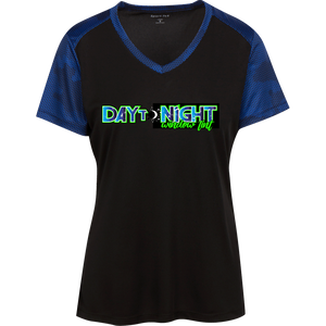 D2N - Sport-Tek Ladies' CamoHex Colorblock T-Shirt