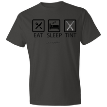 Load image into Gallery viewer, Eat Sleep Tint - Shaded Outfitters Lightweight T-Shirt 4.5 oz