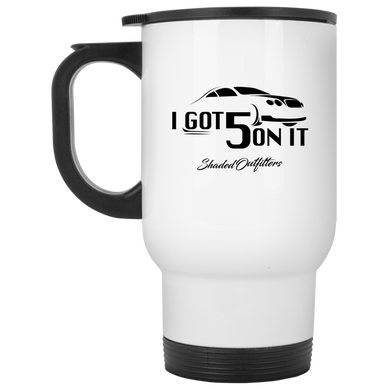 Shaded Outfitters White Travel Mug