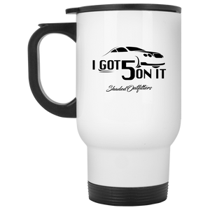 Shaded Outfitters White Travel Mug