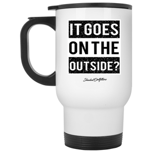 Shaded Outfitters White Travel Mug