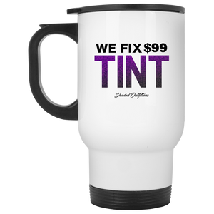 Shaded Outfitters White Travel Mug