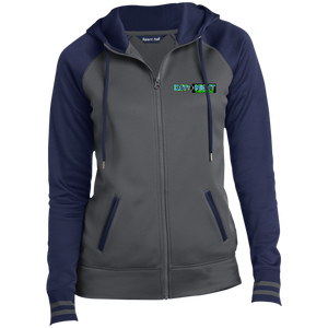 D2N - Sport-Tek Ladies' Sport-Wick® Full-Zip Hooded Jacket