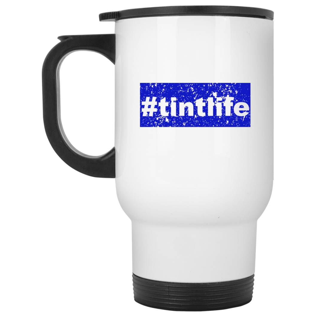 Shaded Outfitters White Travel Mug