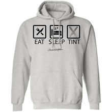 Load image into Gallery viewer, Eat Sleep Tint - Shaded Outfitters Pullover Hoodie 8 oz.