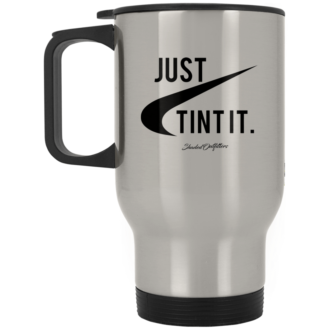 Just Tint It - Shaded Outfitters Silver Stainless Travel Mug