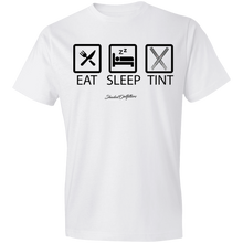 Load image into Gallery viewer, Eat Sleep Tint - Shaded Outfitters Lightweight T-Shirt 4.5 oz