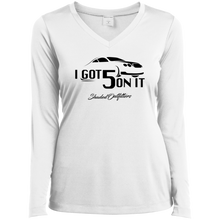 Load image into Gallery viewer, Shaded Outfitters Sport-Tek Ladies&#39; LS Performance V-Neck T-Shirt