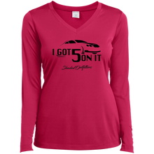 Load image into Gallery viewer, Shaded Outfitters Sport-Tek Ladies&#39; LS Performance V-Neck T-Shirt