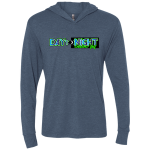 D2N - Next Level Unisex Triblend LS Hooded T-Shirt