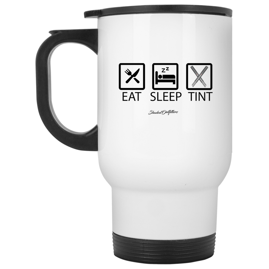 Shaded Outfitters White Travel Mug