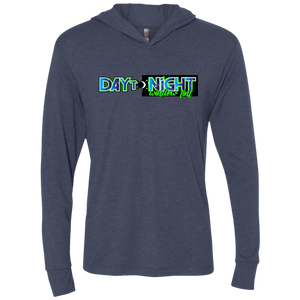 D2N - Next Level Unisex Triblend LS Hooded T-Shirt