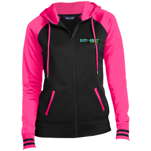 D2N - Sport-Tek Ladies' Sport-Wick® Full-Zip Hooded Jacket