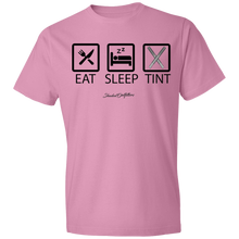 Load image into Gallery viewer, Eat Sleep Tint - Shaded Outfitters Lightweight T-Shirt 4.5 oz