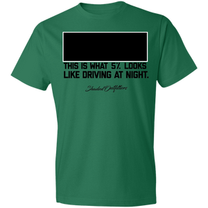 5% at Night - Shaded Outfitters Lightweight T-Shirt 4.5 oz