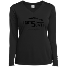 Load image into Gallery viewer, Shaded Outfitters Sport-Tek Ladies&#39; LS Performance V-Neck T-Shirt