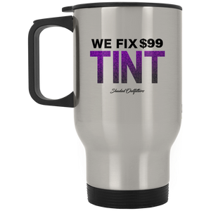 We Fix $99 - Shaded Outfitters Silver Stainless Travel Mug