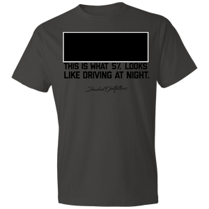 5% at Night - Shaded Outfitters Lightweight T-Shirt 4.5 oz